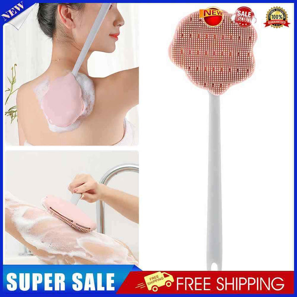 #A Back Scrubber Body Cleansing Bathroom Silicone Body Scrubber Silicone Bath Br