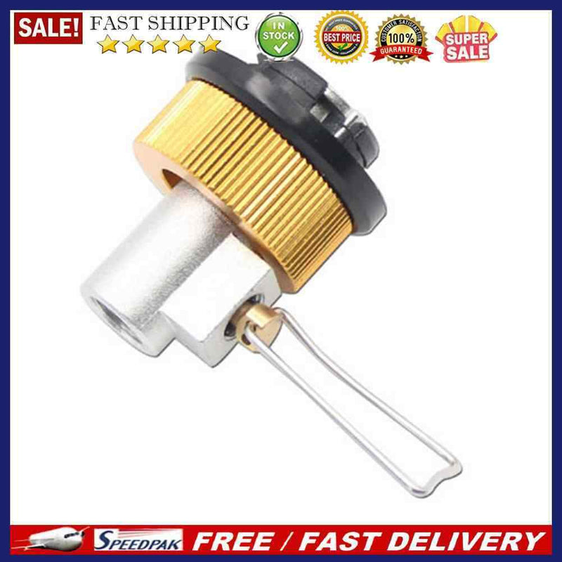 Outdoor Cassette Stove to Flat Gas Tank Adapter Valve Mutual Filling Shifte