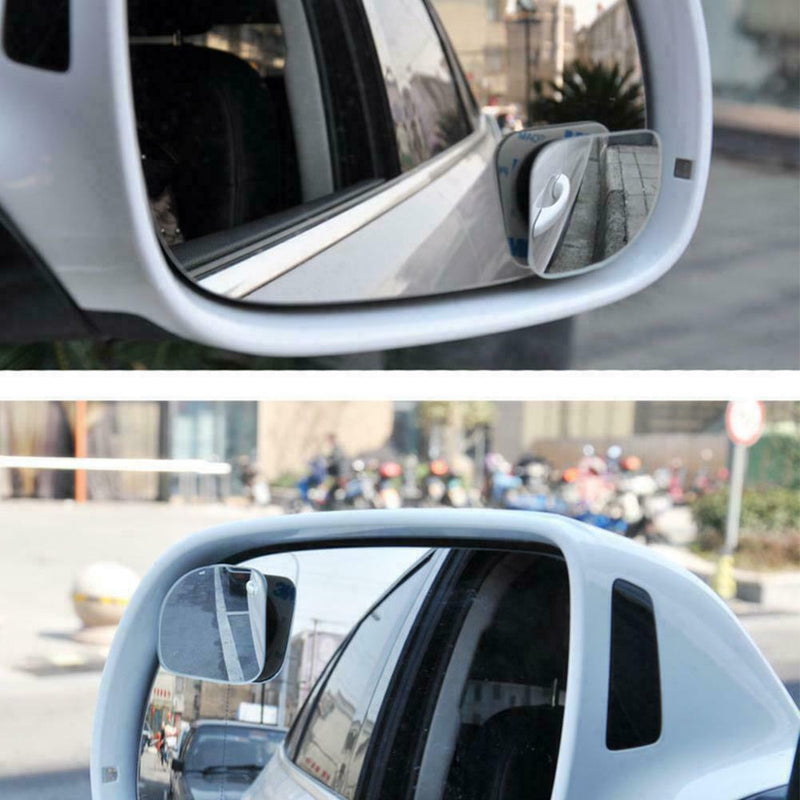 Car Rearview Mirror Car Blind Spot Mirror 360° Car Auxiliary Mirror C9J5