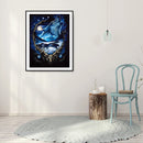 5D DIY Diamond Painting Kits Wolf Full Round Drill Wall Decor Art Crafts Mosaic
