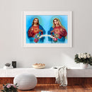 5D Full Round Drill Mosaic DIY Christian Diamond Painting Rhinestone Picture
