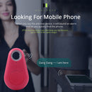 Anti-lost Bluetooth-compatible Tracer Alarm Locator Tracker Device (Pink)