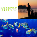 7PC/Lot 1.75g 4.4CM Soft Worm Fish Bait Bait Worm Soft Fishing Bait ISC