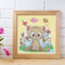 5D DIY Diamond Painting Cartoon Cat Partial Special Shape Drill Art (UP107)