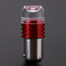 2pcs 1156 1157 3W LED High Light Car Brake Signal Turn Tail Lights(Red)