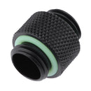 10mm G1/4 External Thread Hose Connector for PC Water Cooling(Black) Newly