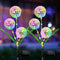 Solar Lights Outdoor Garden Lamp Decorative 2 Pack Solar Dandelion Garden