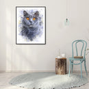5D DIY Diamond Painting Cat Full Round Drill Wall Decor Craft Home Decoration