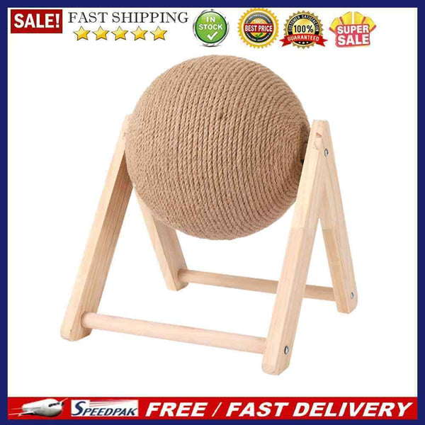Kitten Sisal Rope Balls Board Scratching Toys Claw Care Product Sofa Protec