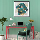 5D DIY Full Drill Diamond Painting Leaf Embroidery Craft Kit Bedroom Wall D