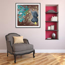 5D DIY Full Drill Diamond Painting Elephant Embroidery Mosaic Kit Bedroom Decor