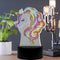 DIY Special Shaped Diamond Painting LED Light Horse Animal Embroidery Night Lamp