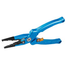 Fishing Pliers Scissors Braid Line Lures Cutter Hook Remover Tongs (Blue)
