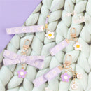Key Chain Decoration Keychain Bag Pendant Sunflower Keychain Ribbon Keychains