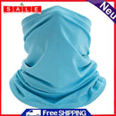 Breathable Cycling Solid Color Face Cover Riding Sunscreen Scarf Outdoor Bandana