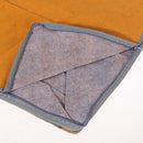 Large Storage Bag Box for Clothes Quilt Duvet Laundry Pillows(Orange)