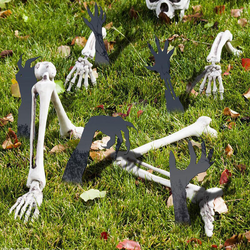 Halloween Acrylic Plugin Home Decor Ghost Hand for Terraces Backyards Sidew