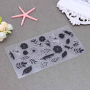 Flower Leaf Transparent Silicone Seals DIY Stamp Scrapbook Album Decor Gift