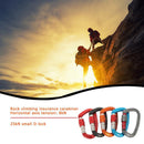 Aluminum Carabiner Outdoor Camping Climbing Hammock Lock Buckle (Orange)