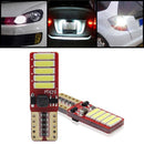 10SMD Light Bulbs License Plate Light Car LED Reading Bulbs Dome Map T10 W5W