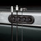 Magnetic Cable Organizer Clip Carbon Fiber Look Desktop USB Data Cable Hold
