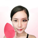 Water Drop Shape Beauty Makeup Sponge Face Cosmetic Powder Puff (Rose Red) Newly