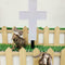 Solar Powered Light Cross by Eternal Light Memorial Garden Grave Light R6V1