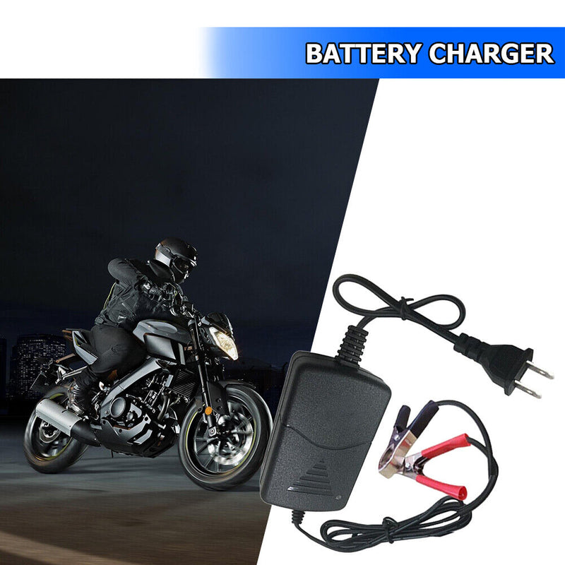 12V Battery Trickle Charger Maintainer for Car Motorcycle RV Truck ATV US Newly