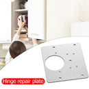 Cabinet Cupboard Furniture Drawer Window Steel Hinge Repair Plate Hardware Newly
