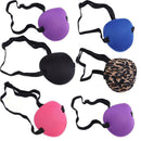 5Colors Filled Pure Silk Amblyopia Eye Patches Occlusion Eyeshade Lazy Eye N4A7