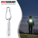 Portable Mini LED Aluminum Keychain Flashlight Light for Home Outdoor Camping
