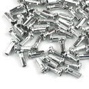 50pcs Metal Nipples for 14G 2mm Spokes MTB Mountain Bike Bicycle Cycling Pa