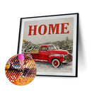 5D DIY Diamond Painting Kits Full Round Drill Christmas Jeep Mosaic Picture A