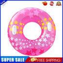 Inflatable Swimming Rings Adults Pool Beach Floating Swim Circle (Pink)