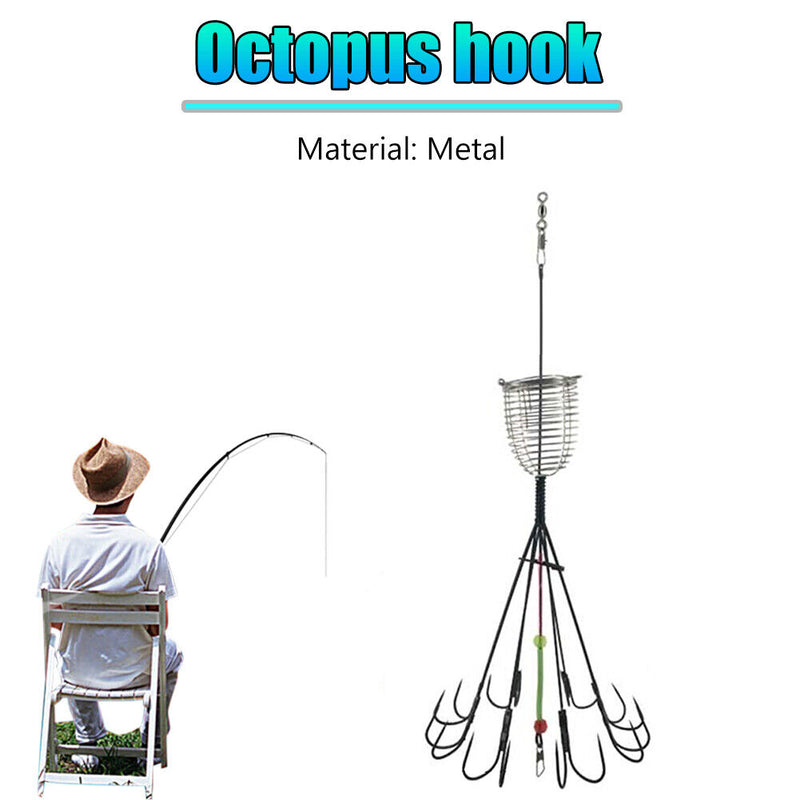 Portable Fishing Hook Feeder Tackle Accessories Supplies for Fishing Enthus