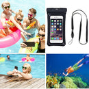 Waterproof Phone Case Transparent Swimming Dry Bag Touch Screen Mobile Pouch