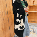 Women Soft Warm Plush Handbags Autumn Winter Fluffy All-match Phone Evening