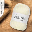 50g Pure Cotton Thin Yarn Crochet Knitting Baby Threads Soft Material DIY Too