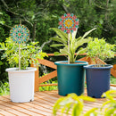 Rhinestone Craft Yard Lawn Flowers Decor Stick for Outdoor Home Christmas Gifts