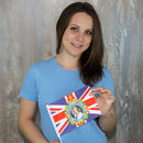 Hand Waving Flags Queen's Platinum Jubilee Union Jack Flag Bunting Flags