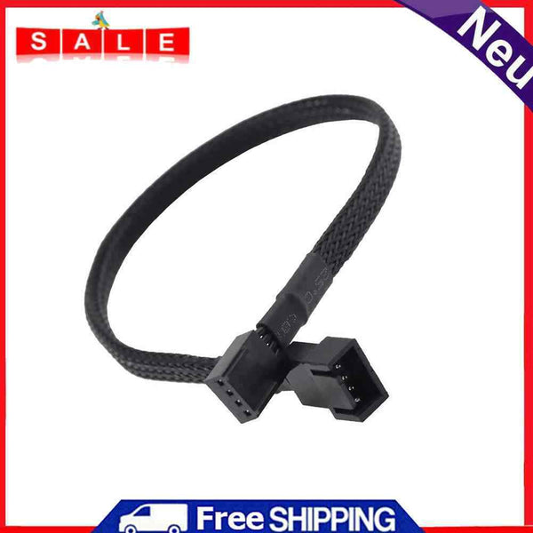 30cm 4pin Computer Cooling System Motherboard PC Case CPU Fan Extension Cable