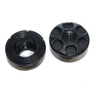 PVC Release Deflate Air Valve for Inflatable Boat Raft Dinghy Kayak (Black)