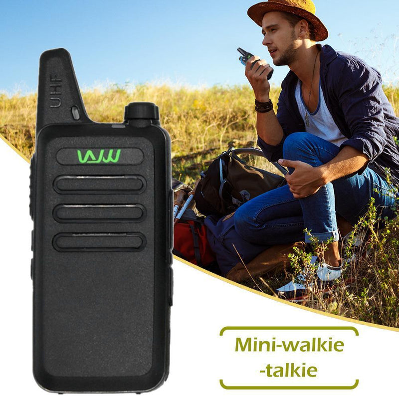 KD-C1 Portable Mini Walkie-Talkie UHF 400-470MHz Outdoor Intercom (US) Newly