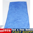 Car Wipe Cloth Auto Washing Waxing Polishing Cleaning Towel 30X70cm Blue Newly