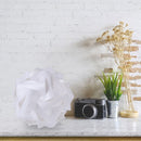 Modern Pendant Lights Bedroom Hanging Lamp Nordic Lampshade Holder (White) Newly