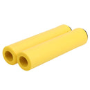 Bike Grips UltraLight Silicone Material Handlebar MTB Bicycle Grip(Yellow)