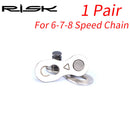 RISK Mountain Bike Chains Connector Speed Quick Link Joint Chain (6/7/8S) Newly