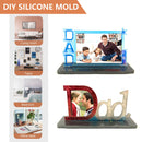 DAD Photo Frame Molds - Handmade Souvenir DIY Making Photo Frame Kit (C) Newly