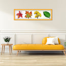 Leaves 14CT Stamped Cross Stitch Kit Sewing Needlework Embroidery (J207)