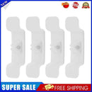 4pcs Kitchen Appliances Cable Holder Clip Management Cord Wrapper (White)